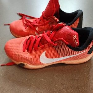 Sold nike Kobe X 10 Majors Hot Lava Men Red Black 705317-616 Rare 2015 -10.5
